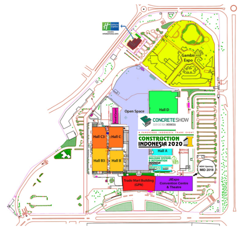 Floor Plan Concrete Show South East Asia